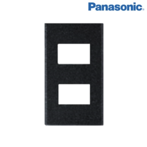 Mặt 2 lỗ đen ánh kim WEV68020MB panasonic