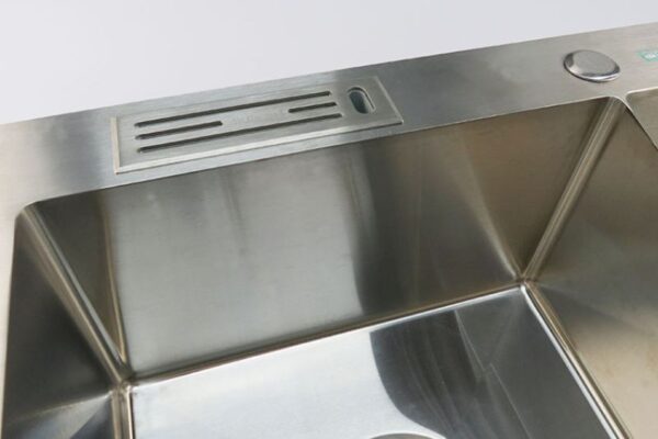 Chậu rửa chén Inox handmade 820x450x230 EL-HM8245 Eurolife - Ảnh 3