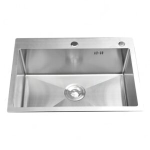 Chậu rửa chén 1 hộc 6045 inox 304 (cái)