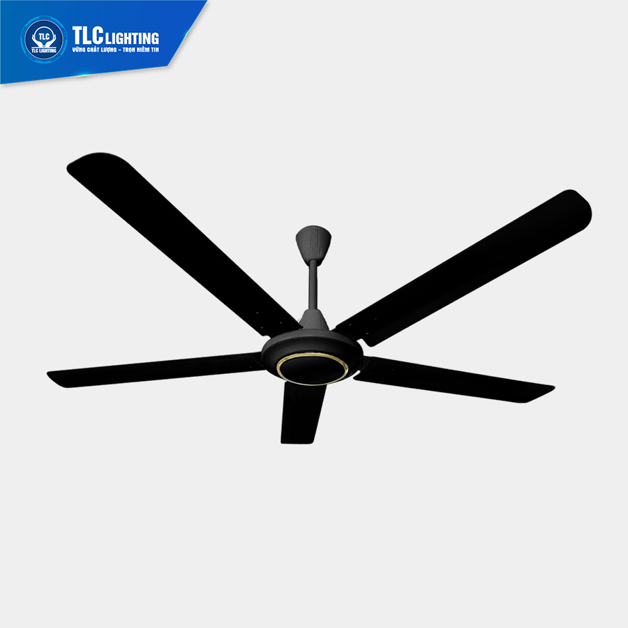 Quạt trần ECOFAN classic-đen (TLC-QTC-MD)