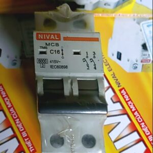 Aptomat 2P/50A NIVAL - 50A (cái)