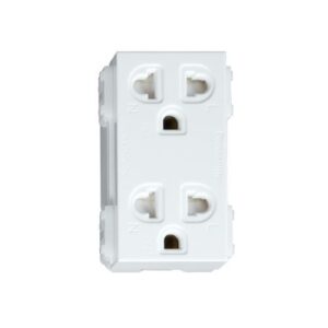 Ổ cắm đôi 3 chấu WEV1582SW panasonic (cái)