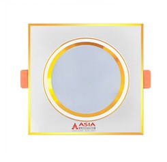 Đèn LED Âm Trần 5W 3 Màu Asia Mặt Trắng MT5-D65