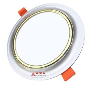 Đèn LED Âm Trần 9W 3 Màu Asia Mặt Vàng MV9