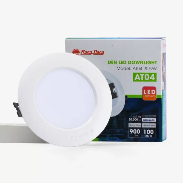 Dowlight 9w 6500K Rạng đông AT04 90/9W=>90/10w