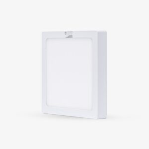 Panel 18w (D LN08 L23x23/18W) vuông viền trắng 3000k Rạng đông