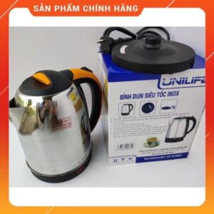 Ấm siêu tốc Unilife1.8l quai xanh hoặc vàng