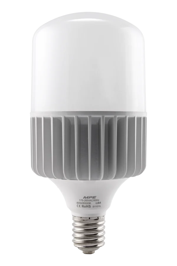 LED Bulb thân nhôm 80W ánh sáng trắng LBA-80T
