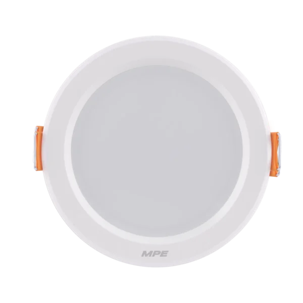 LED Downlight âm trần nhôm, viền trắng 12W ánh sáng trắng DLT-12T