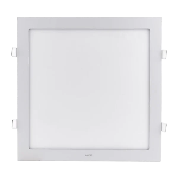 LED Panel âm trần nhôm mặt vuông 24W ánh sáng vàng SPL-24V