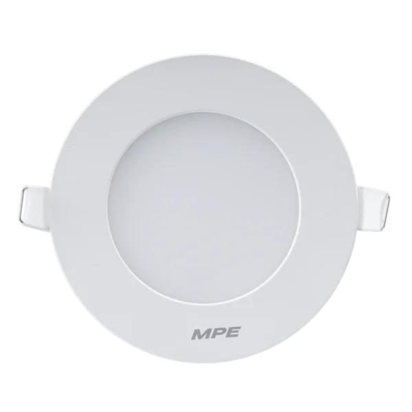LED Panel âm trần nhôm, mặt tròn, điều chỉnh độ sáng 6W ánh sáng vàng RPL-6V/DIM