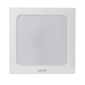 LED Panel ốp nổi nhựa, mặt vuông 12W - Trắng