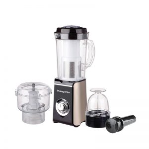 Máy xay sinh tố đa năng 3 cối màu vàng đen KG3B1