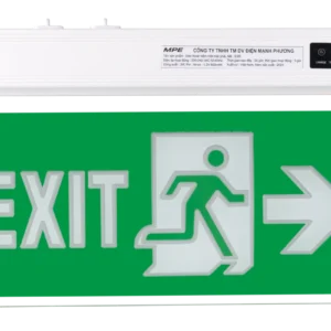 LED Exit đèn báo 1 mặt phải 3W - EXR